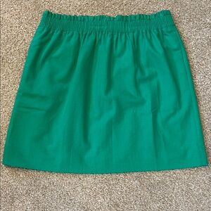 J CREW - Linen/cotton blend skirt with pockets (lined)